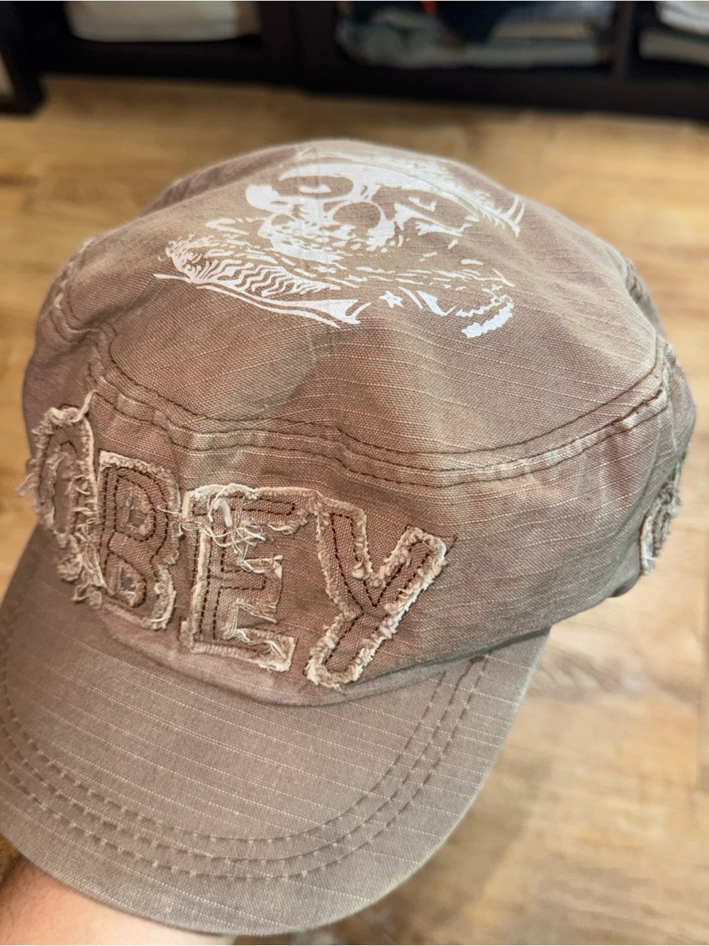 Vintage Obey Women’s Post Boy Hat Punk Grunge Strapback Y2K True 00s Skater 90s